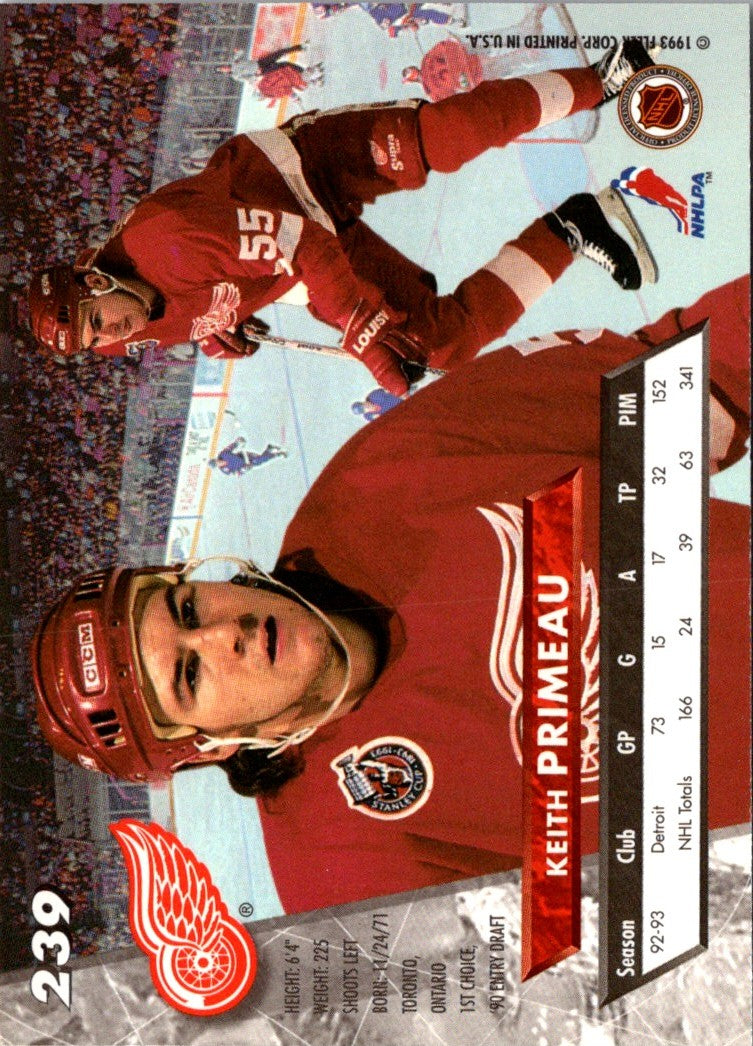 1993 Ultra Keith Primeau