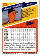1993 Topps Gold Shane Reynolds