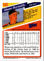 1993 Topps Gold Shane Reynolds #522