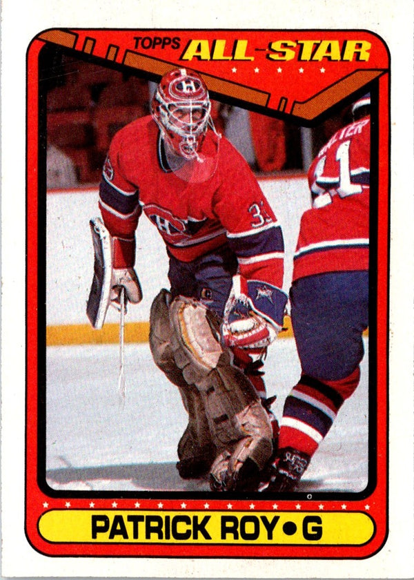 1990 O-Pee-Chee Patrick Roy #198