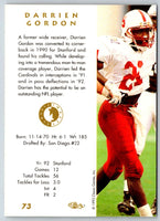 1992 JOGO Bobby Gordon #73