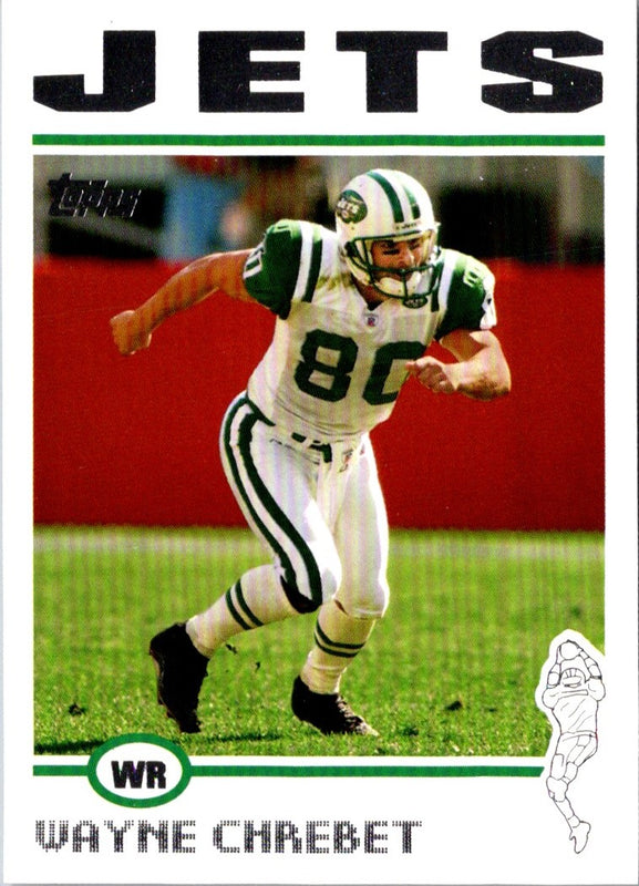 2004 Topps Wayne Chrebet #177