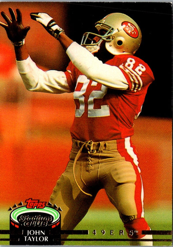 1992 Stadium Club John Taylor #482