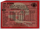 1983 Topps Jim Zorn