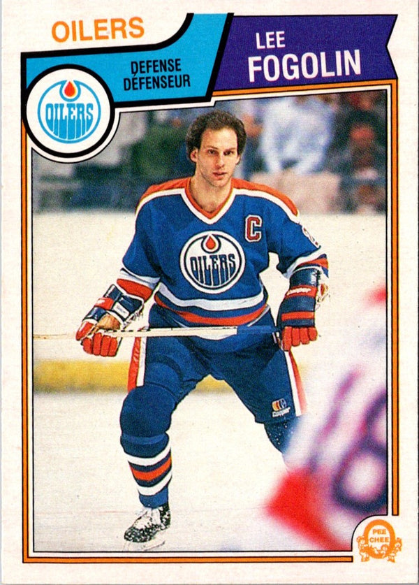 1983 O-Pee-Chee Lee Fogolin #26