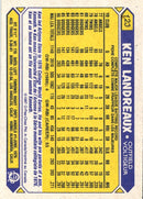 1987 O-Pee-Chee Ken Landreaux