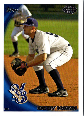 2010 Topps Pro Debut Cody Hawn #386