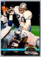 1991 Topps Stadium Club Football Dan Owens #321