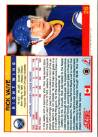1991 Score Rick Vaive #26