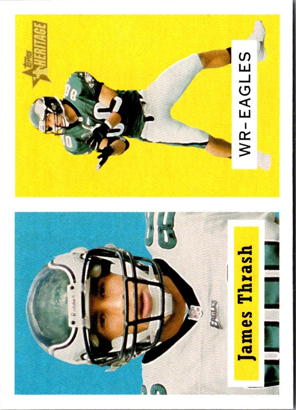 2002 Topps Heritage James Thrash #69