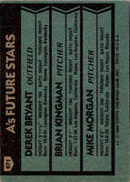 1980 Topps A's Future Stars - Derek Bryant/Brian Kingman/Mike Morgan #671 Rookie
