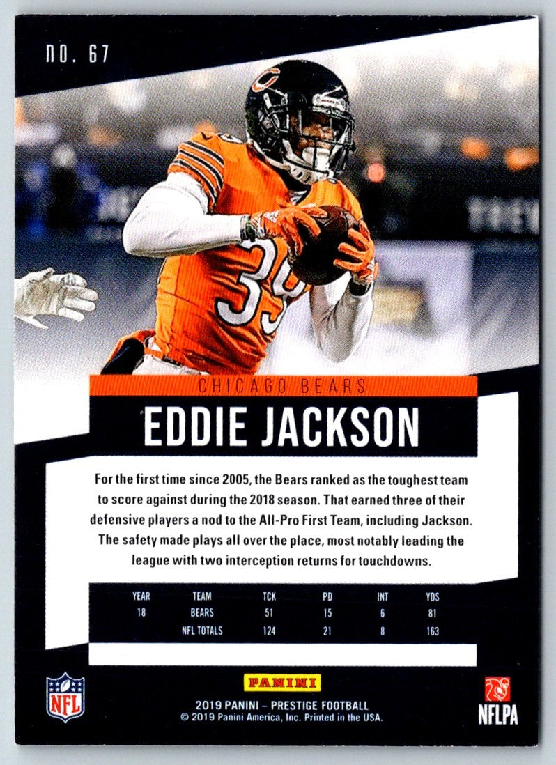 2019 Panini Prestige Eddie Jackson