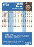 1984 Fleer Update John Tudor #U-120