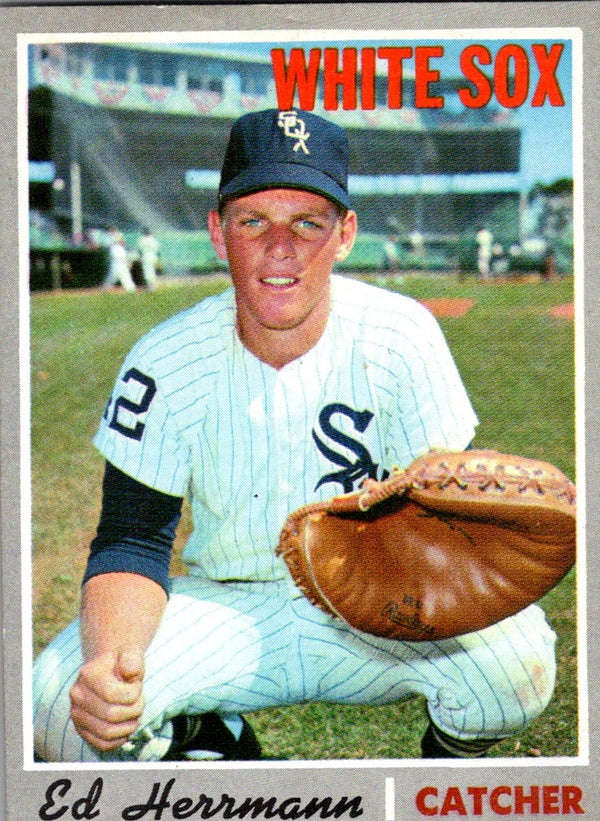 1970 Topps Ed Herrmann #368 EX-MT+