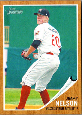 2011 Topps Heritage Minor League Jimmy Nelson #175