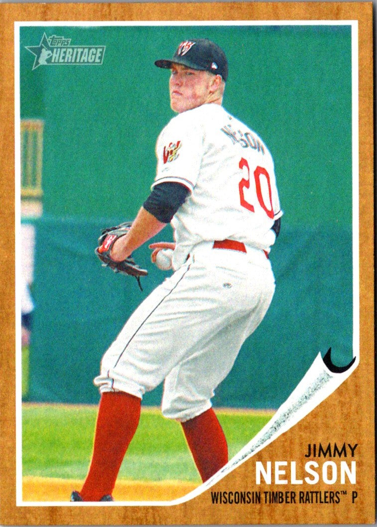 2011 Topps Heritage Minor League Jimmy Nelson