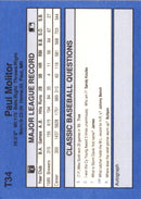 1990 Classic Update Paul Molitor