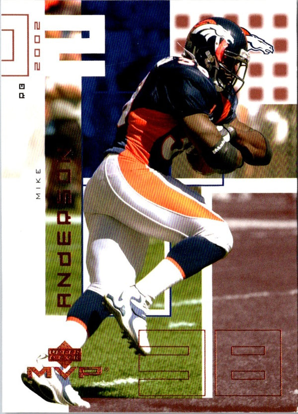 2002 Upper Deck MVP Mike Anderson #73