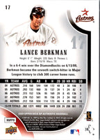 2009 SP Authentic Lance Berkman #17