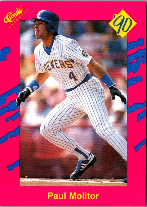 1990 Classic Update Paul Molitor #T34