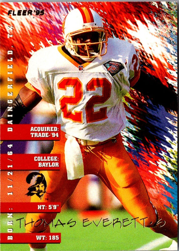 1995 Fleer Thomas Everett #373