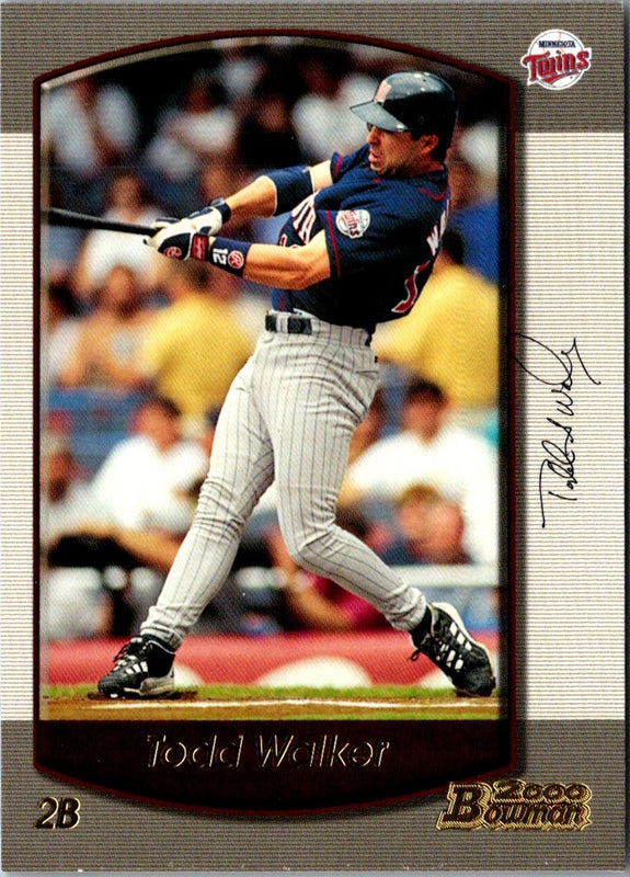 2000 Bowman Todd Walker #3