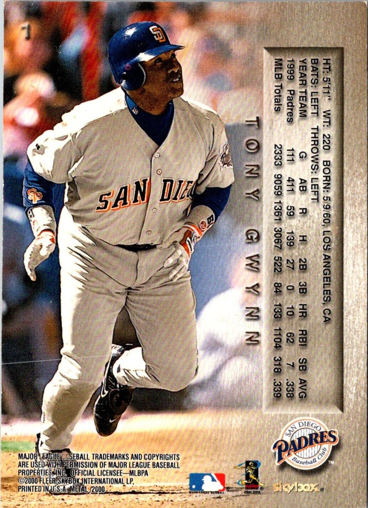 2000 Metal Tony Gwynn