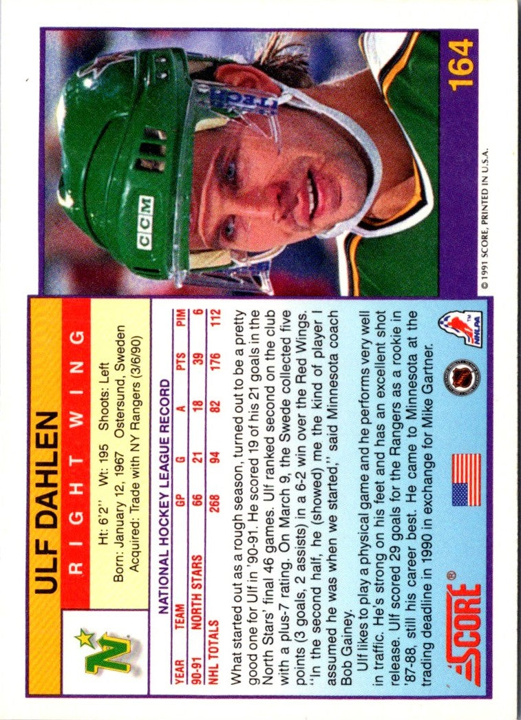 1991 Score Ulf Dahlen