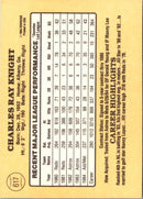 1985 Donruss Ray Knight