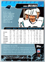 2002 Stadium Club Chris Weinke #4