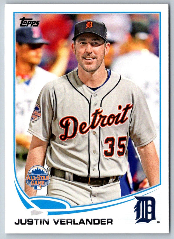 2013 Topps Update Emerald Justin Verlander #US134