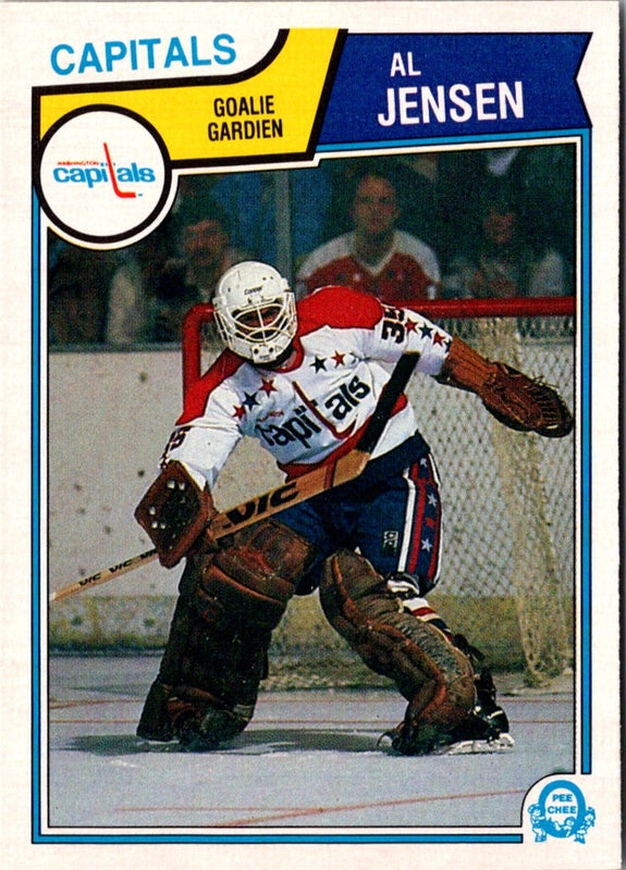 1983 O-Pee-Chee Al Jensen #373 Rookie