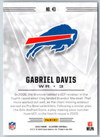 2020 Panini Absolute Gabriel Davis #136 Rookie