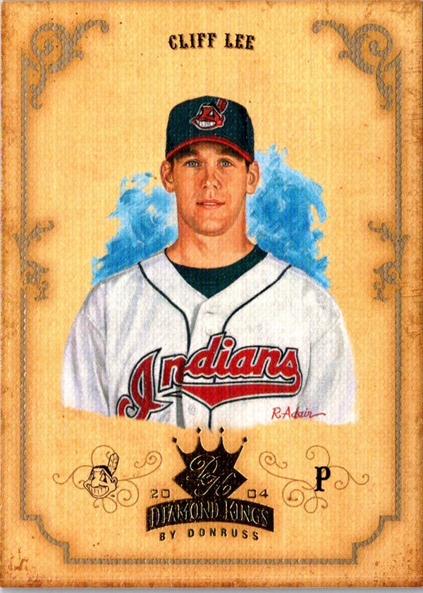 2004 Donruss Diamond Kings Cliff Lee #76