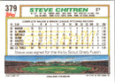 1992 Topps Steve Chitren