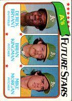 1980 Topps A's Future Stars - Derek Bryant/Brian Kingman/Mike Morgan #671 Rookie