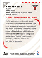 2006 Topps Trademark Moves Kirk Hinrich #48