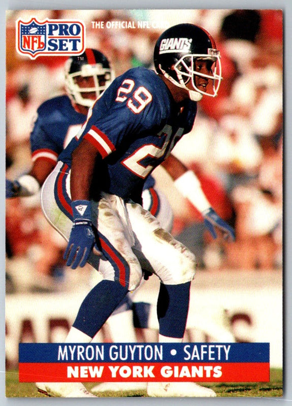 1991 Pro Set Myron Guyton #61