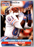 1991 Pro Set Ernest Givins #164