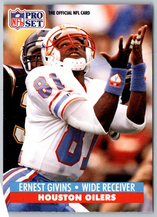 1991 Pro Set Ernest Givins #164