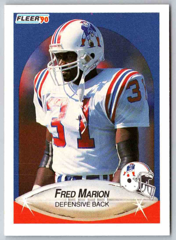 1990 Fleer Fred Marion #322