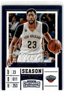 2017 Panini Contenders Draft Picks Anthony Davis
