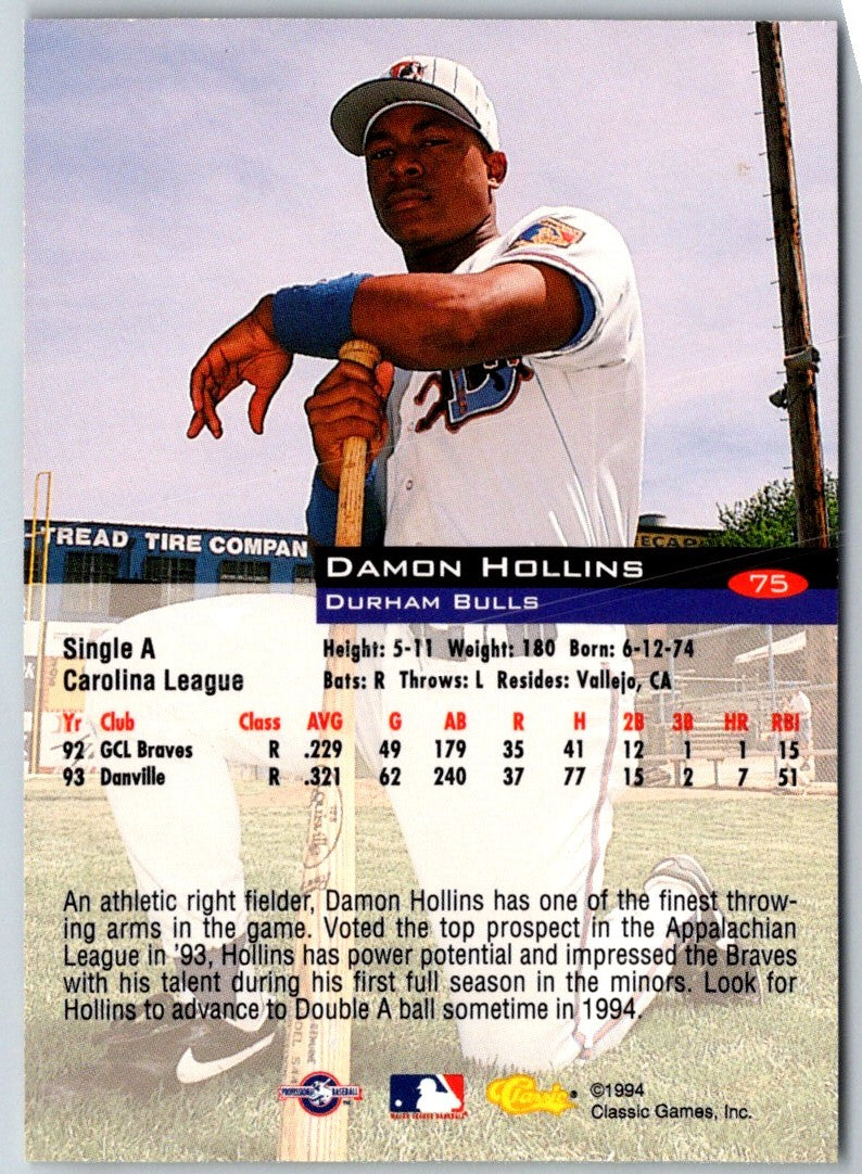 1994 Classic Damon Hollins