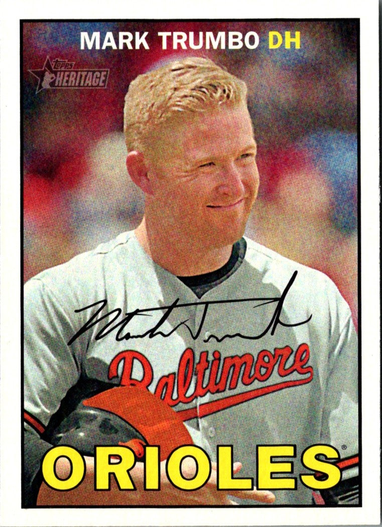 2016 Topps Heritage Mark Trumbo