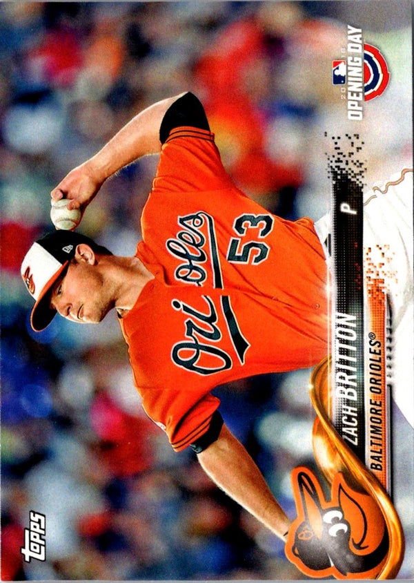 2018 Topps Opening Day Zach Britton #145