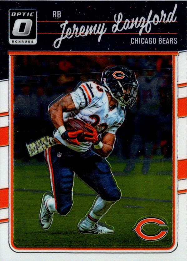 2016 Donruss Optic Jeremy Langford #18