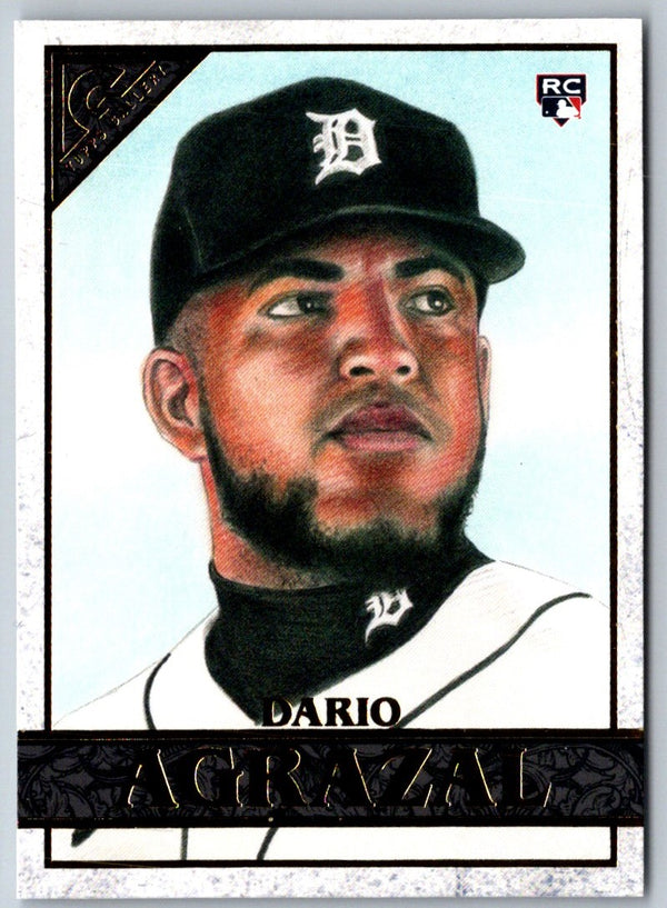 2020 Topps Gallery Dario Agrazal #42 Rookie