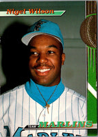 1993 Stadium Club Florida Marlins Nigel Wilson #1