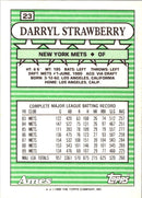 1990 Topps Ames All-Stars Darryl Strawberry
