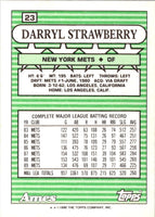 1990 Topps Ames All-Stars Darryl Strawberry #23